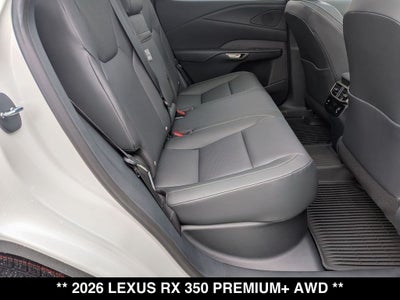 2026 Lexus RX 350 Premium+