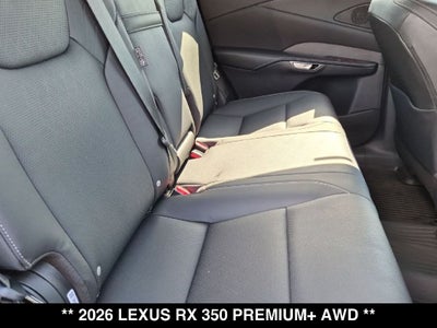 2026 Lexus RX PREMIUM PLUS
