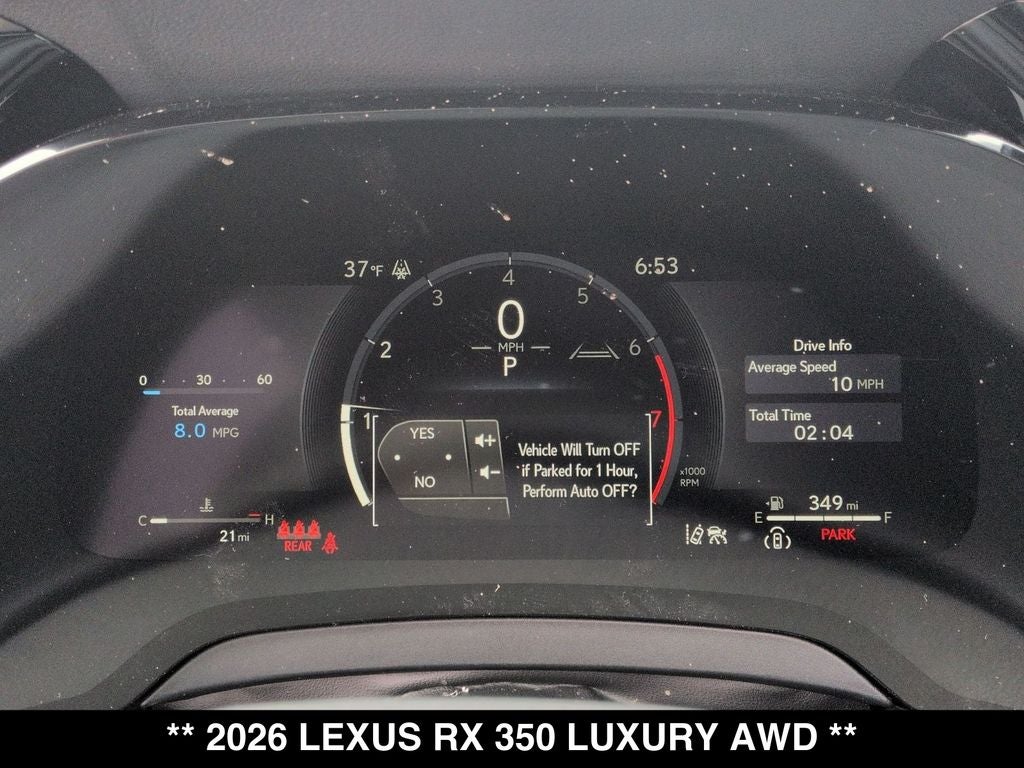 2026 Lexus RX LUXURY