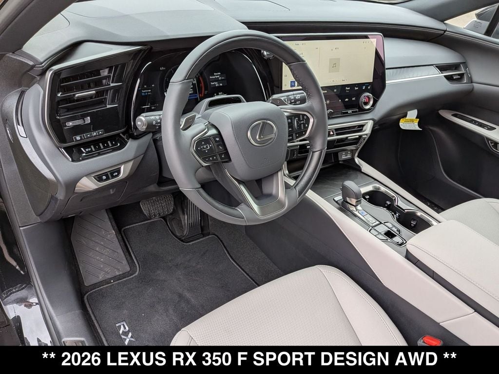 2026 Lexus RX 350 F SPORT Design