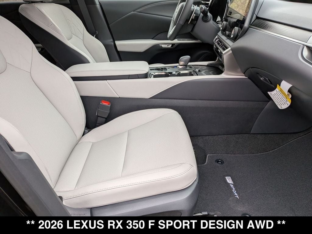 2026 Lexus RX 350 F SPORT Design