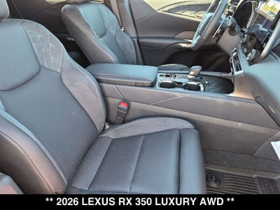 2026 Lexus RX LUXURY