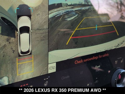 2026 Lexus RX 350 Premium