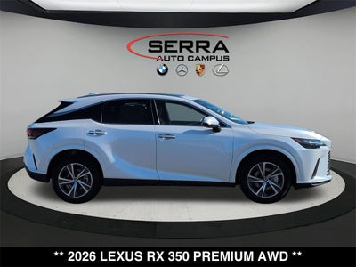 2026 Lexus RX 350 Premium