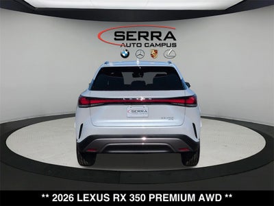 2026 Lexus RX 350 Premium