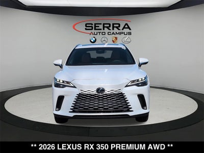 2026 Lexus RX 350 Premium