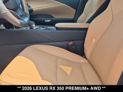 2026 Lexus RX PREMIUM PLUS