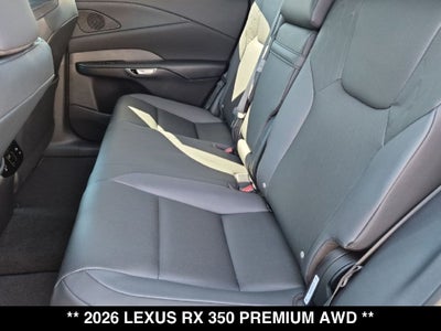 2026 Lexus RX PREMIUM
