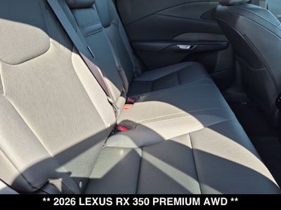 2026 Lexus RX PREMIUM