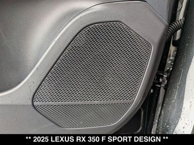 2025 Lexus RX 350 F SPORT Design