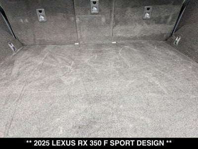 2025 Lexus RX 350 F SPORT Design