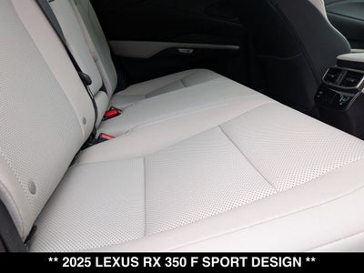 2025 Lexus RX 350 F SPORT Design