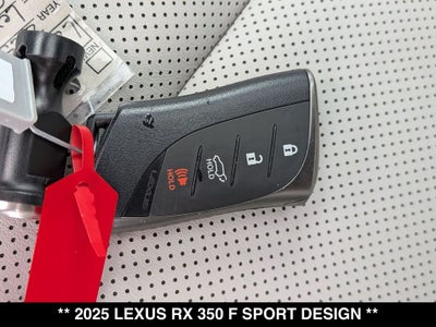 2025 Lexus RX 350 F SPORT Design