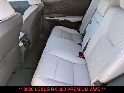2026 Lexus RX PREMIUM