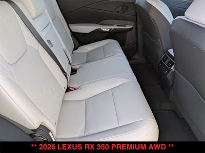 2026 Lexus RX PREMIUM