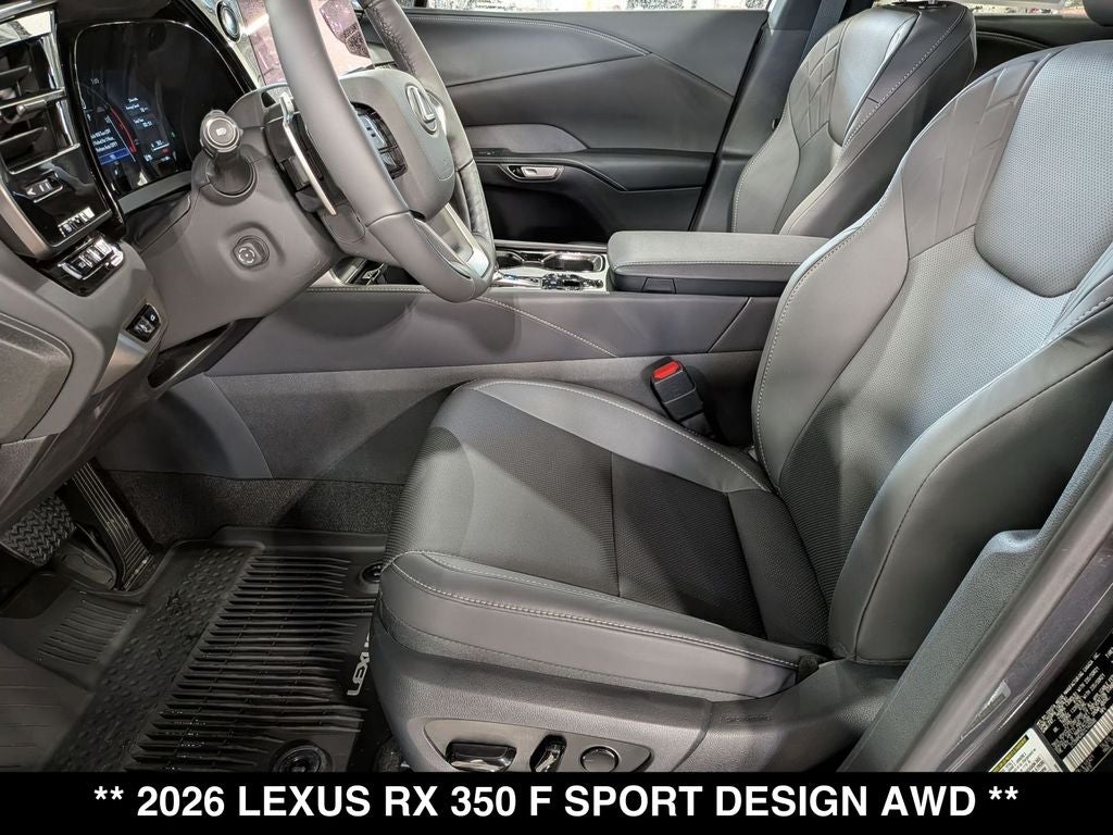 2026 Lexus RX 350 F SPORT Design