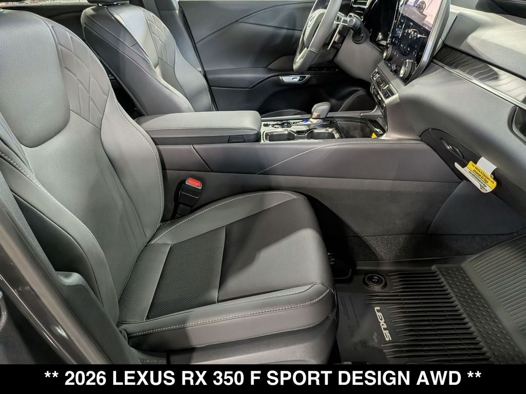 2026 Lexus RX 350 F SPORT Design