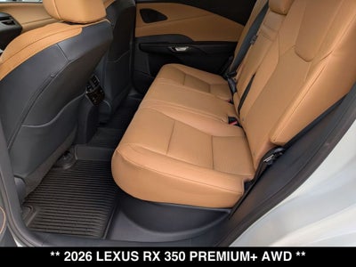 2026 Lexus RX 350 Premium+