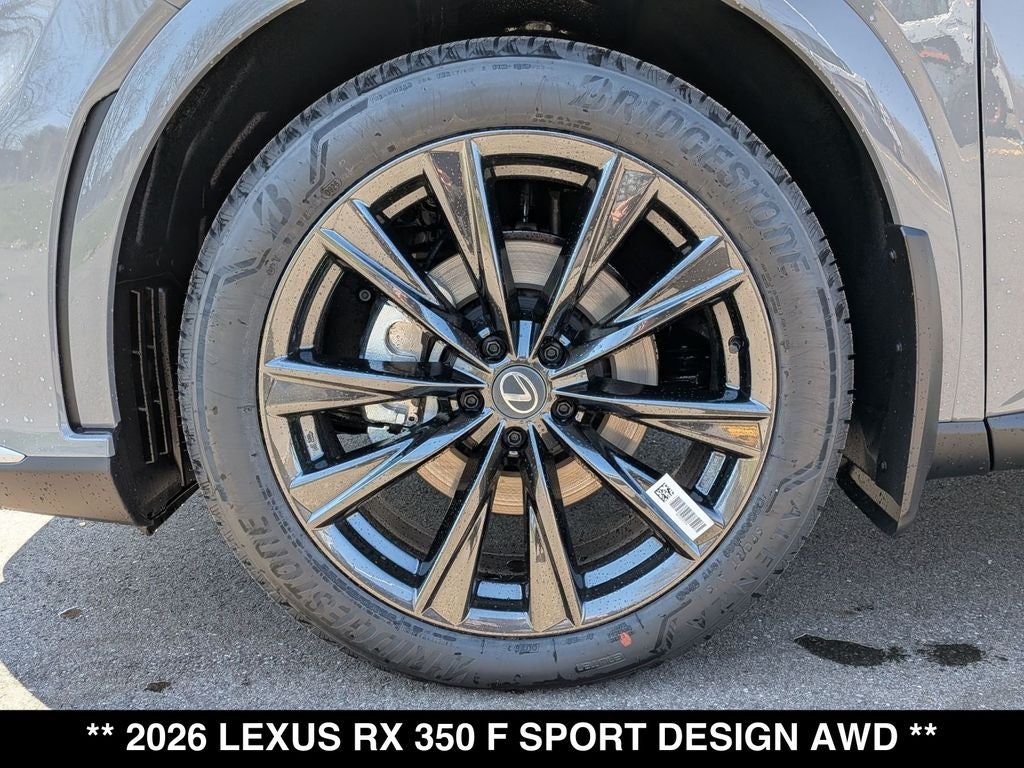 2026 Lexus RX 350 F SPORT Design
