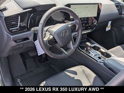 2026 Lexus RX LUXURY