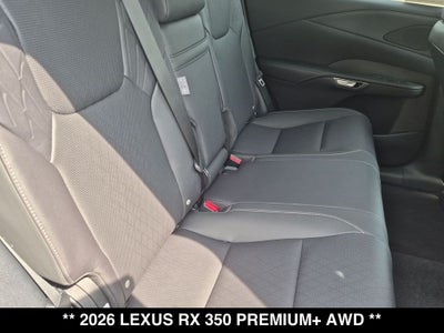 2026 Lexus RX PREMIUM PLUS