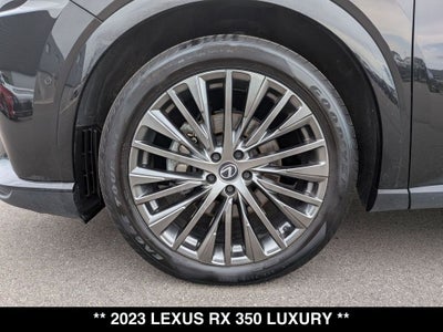 2023 Lexus RX 350 Luxury