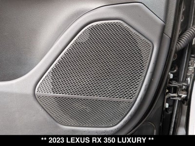 2023 Lexus RX 350 Luxury