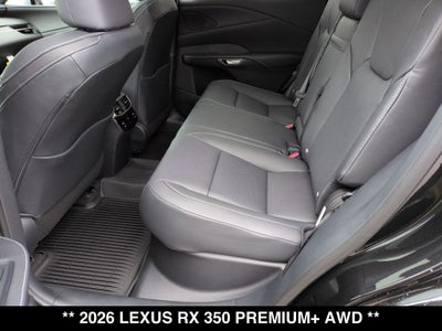 2026 Lexus RX PREMIUM PLUS