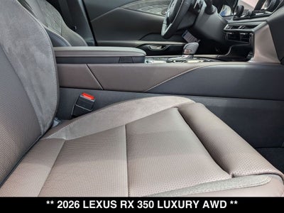 2026 Lexus RX LUXURY