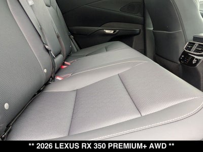 2026 Lexus RX PREMIUM PLUS