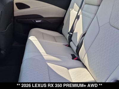 2026 Lexus RX PREMIUM PLUS