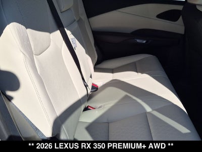 2026 Lexus RX PREMIUM PLUS