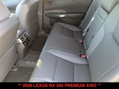 2026 Lexus RX PREMIUM