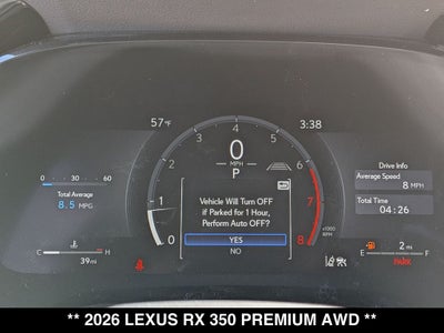 2026 Lexus RX 350 Premium