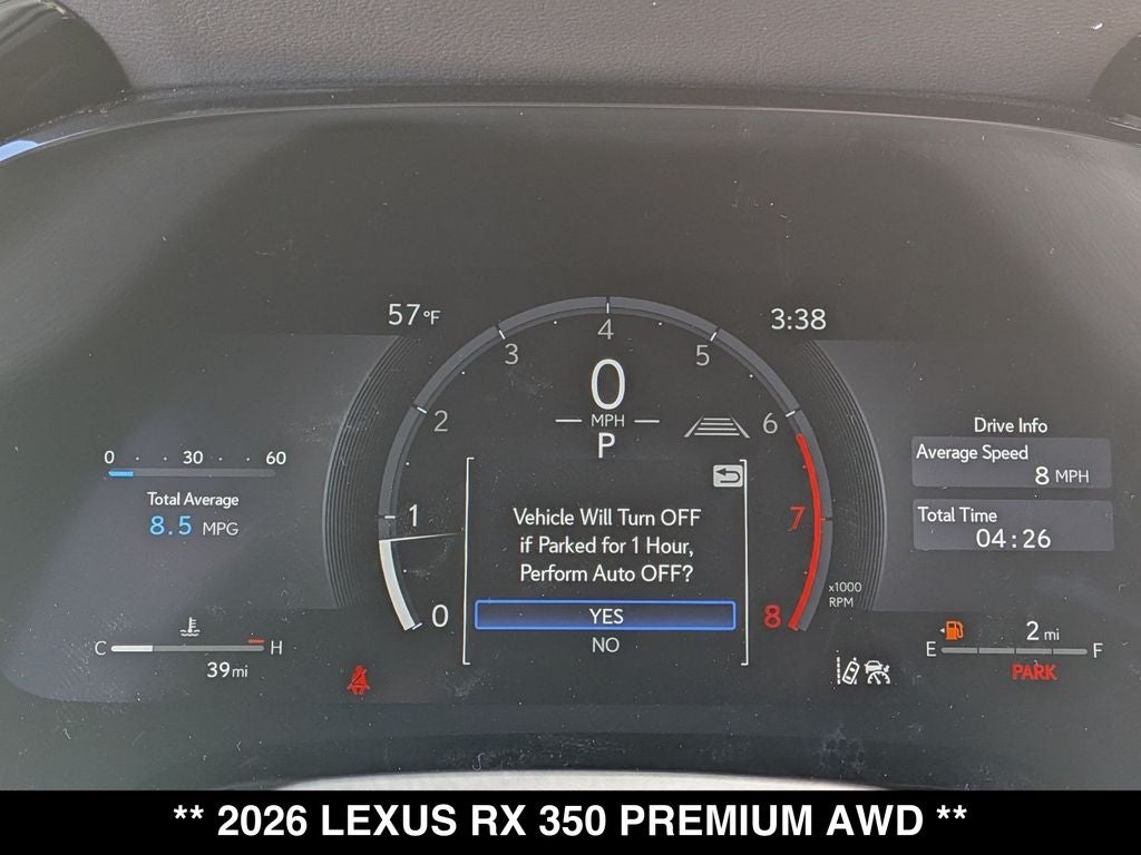 2026 Lexus RX 350 Premium