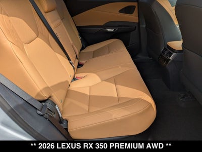 2026 Lexus RX 350 Premium