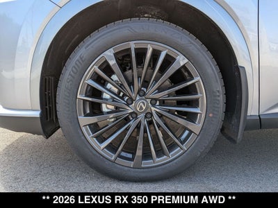 2026 Lexus RX 350 Premium