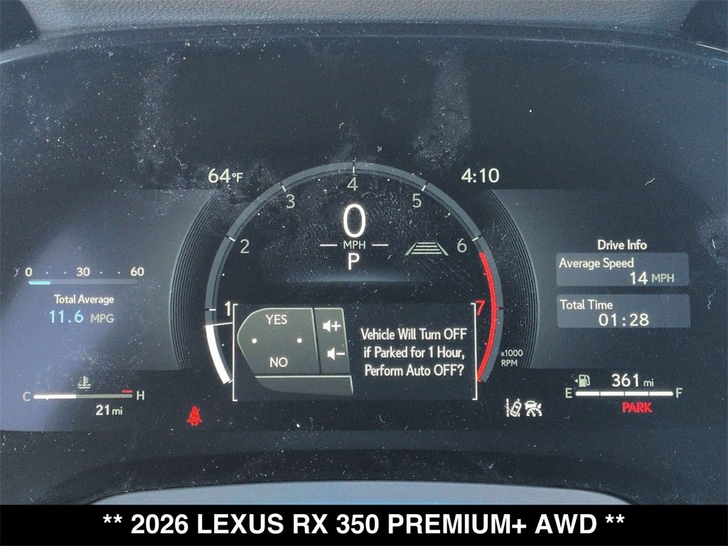 2026 Lexus RX 350 Premium+