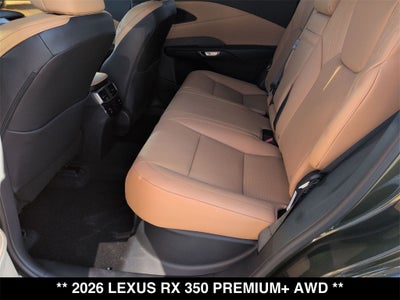 2026 Lexus RX 350 Premium+
