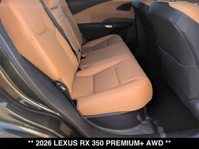 2026 Lexus RX 350 Premium+