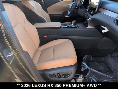 2026 Lexus RX 350 Premium+