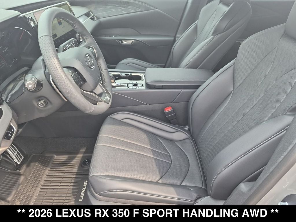 2026 Lexus RX 350 F Sport Handling