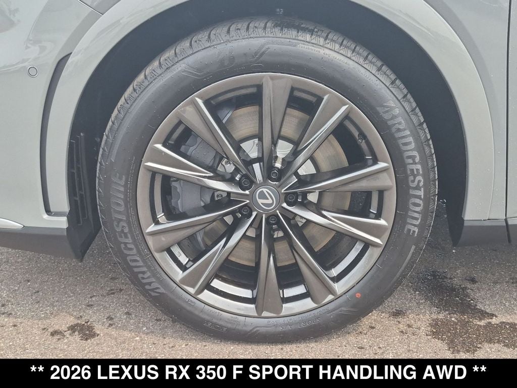 2026 Lexus RX 350 F Sport Handling