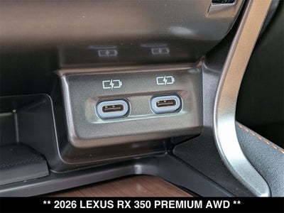 2026 Lexus RX PREMIUM