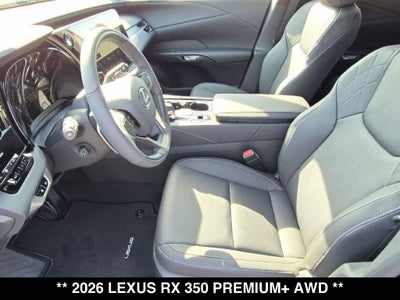 2026 Lexus RX PREMIUM PLUS