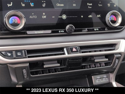 2023 Lexus RX 350 Luxury