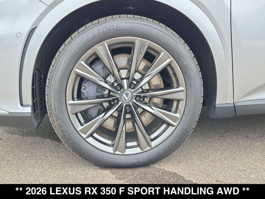 2026 Lexus RX F SPORT HANDLING AWD