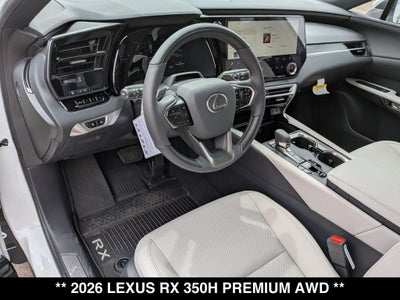 2026 Lexus RX 350h Premium