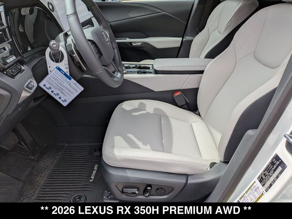 2026 Lexus RX 350h Premium