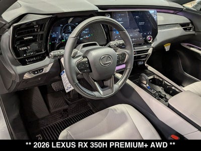 2026 Lexus RX 350h